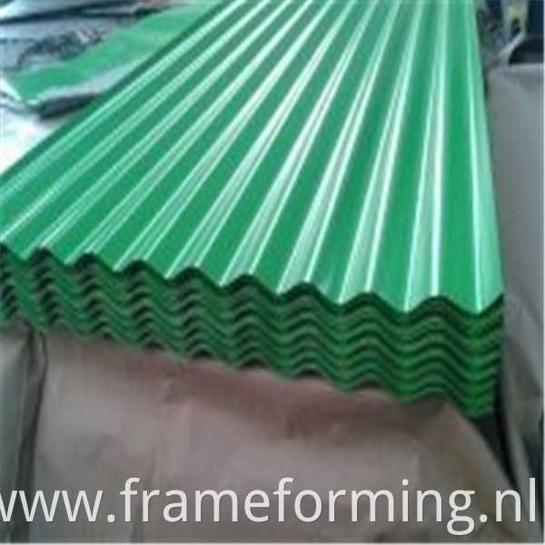 corrugated color steel roll forming machine